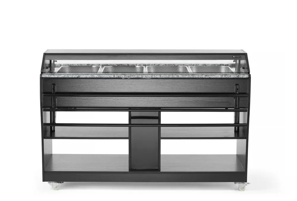Buffet-Theke beheizt, Arktic, GN 1/1, 1490x765x(H)1370mm Buffet-Theke beheizt, Arktic, GN 1/1, 1490x765x(H)1370mm
