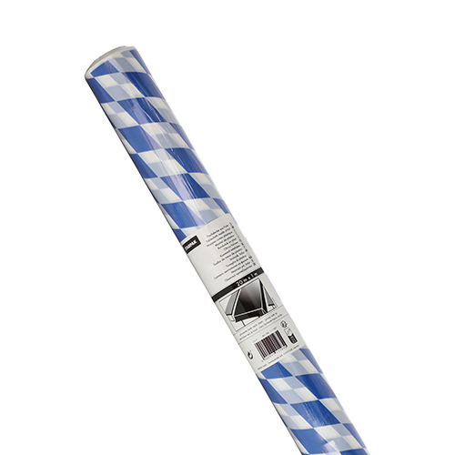 216 Tischdecke, Folie 20 m x 1 m "Bayrisch Blau"