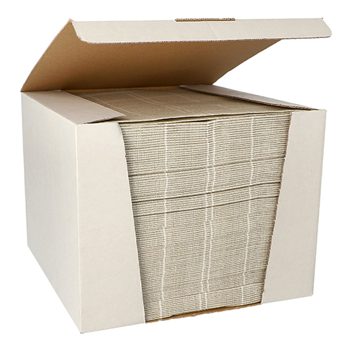 12000 Servietten "ROYAL Collection" 1/4-Falz 40 cm x 40 cm sand "Kitchen Craft"