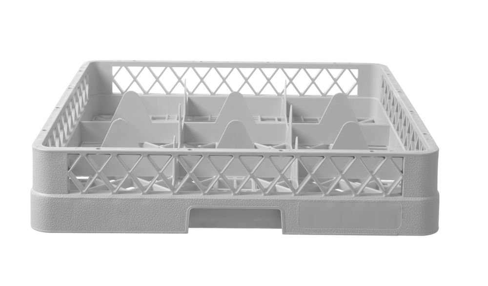 Gläserkorb für Geschirrspüler, HENDI, 9 Fächer, 500x500x(H)104mm