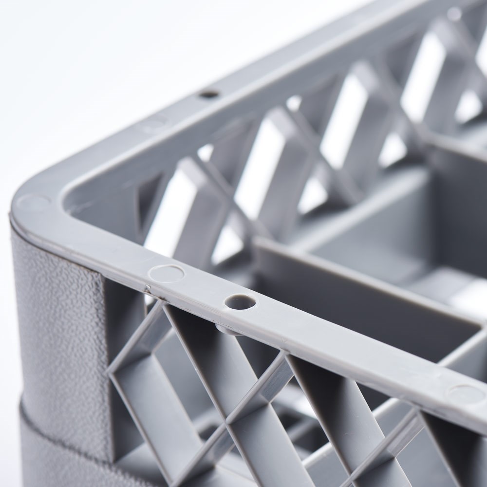 Spülkorb für Gläser und Tassen, 36 Fächer, 500 x 500 mm Spülkorb für Gläser und Tassen, 36 Fächer, 500 x 500 mm