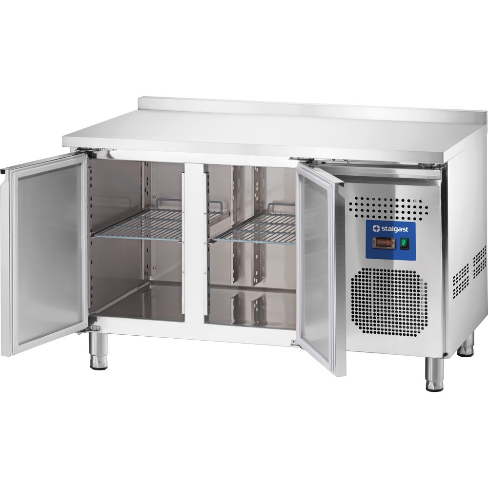 STARLINE Kühltisch mit zwei Türen, GN1/1, 1365x700x875 mm (BxTxH), 368 L, mit Aufkantung