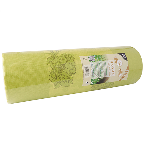 1 Tischläufer, stoffähnlich, PV-Tissue Mix "ROYAL Collection" 24 m x 40 cm grün "Thalia" 112 Tischläufer, stoffähnlich, PV-Tissue Mix "ROYAL Collection" 24 m x 40 cm grün "Thalia"